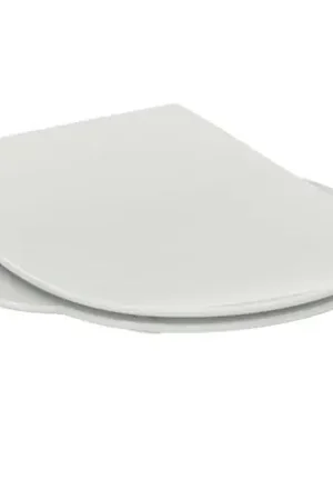Abattant WC Contour 21 Blanc brillant ergonomique S453301 Offre Spéciale