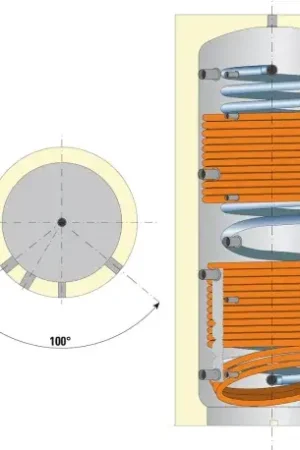 Ball.Chauffage 600L 2 Ech. + ECS Prod Semi-Instantanée ECS Acheter En Ligne