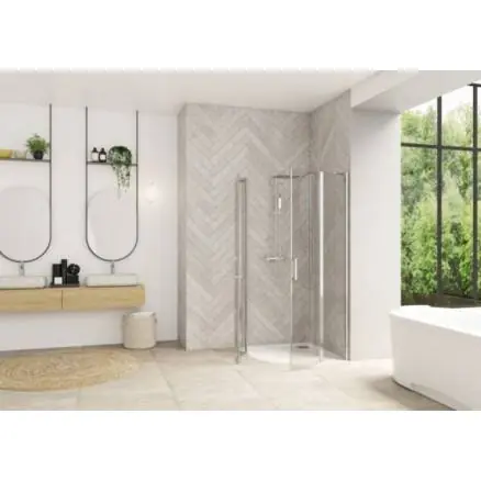 Remise Porte de douche Smart Design R/P sans seuil - Kinedo