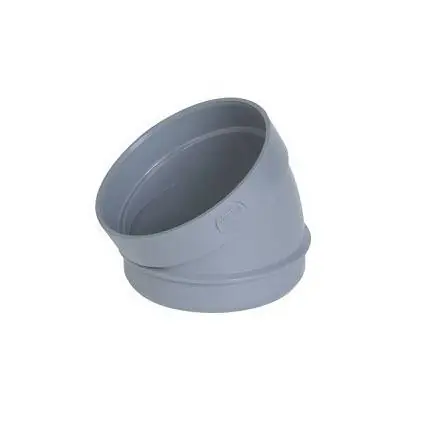 Remise Secteur de coude PVC mâle / femelle
