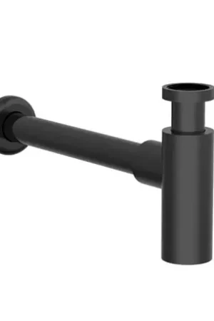 Achat Immédiat Siphon tube Aqua 300 mm noir mat