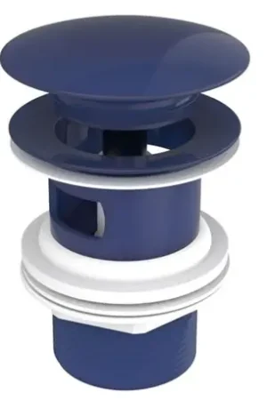 Vidage Nu clic-clac bleu cobalt ø65 mm Nouveauté