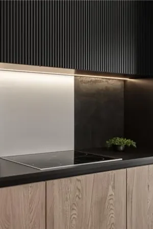 Achat Immédiat Credence cuisine Glassy 900x500 mm Blanc Alpin