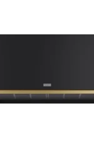 Vente Directe Hotte de cuisine Masterpiece Noir et Reflet d'or 80 cm 477504