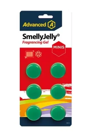 Gel parfumé Mini SmellyJelly Pomme pour climatisation et ventilation - 6 pastilles Prix Choc