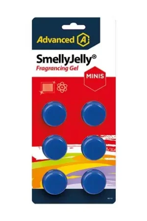 Dernier Modèle Gel parfumé Mini SmellyJelly Montagne pour climatisation et ventilation - 6 pastilles