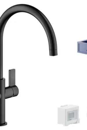 Meilleure Vente Mitigeur cuisine Sorgente Filtra FL96824/3VBBM Mora mat