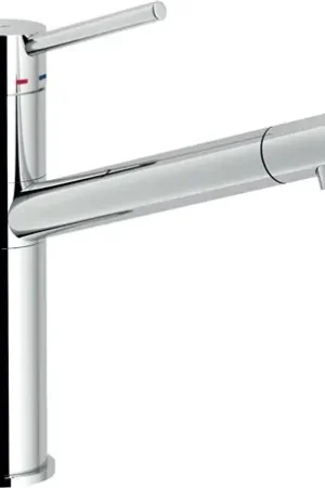 Solde Mitigeur cuisine Snow SN00713CR Chromé brillant