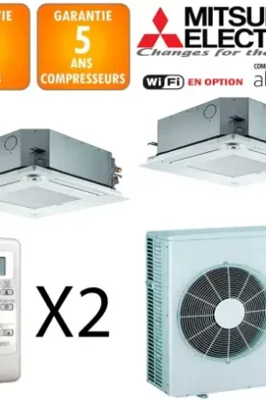 Achat Immédiat Mitsubishi Bi-split MXZ-3F68VF + SLZ-M15FA + SLZ-M50FA