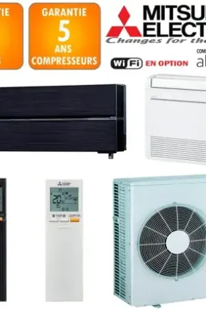 Achat Immédiat Mitsubishi Bi-split MXZ-3F68VF + MSZ-LN35VGB + MFZ-KT35VG