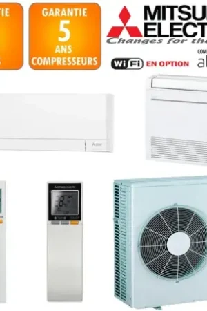 Achat Immédiat Mitsubishi Bi-split MXZ-5F102VF + MSZ-AY50VGK + MFZ-KT50VG