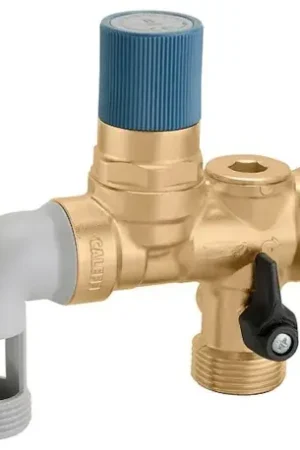 Vente Flash Groupe de sécurité inox laiton 1' pour chauffe-eau jusqu'à 18 kW, agrée NF.