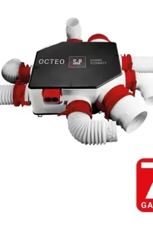 VMC Hygro Ecowatt pour logement (neuf/rénov/remplacement) jusqu'à 6 sanitaires Livraison Express