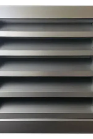 Vente Flash Grille extérieure de soufflage/reprise avec filtre, alu, D 400 x 300 mm