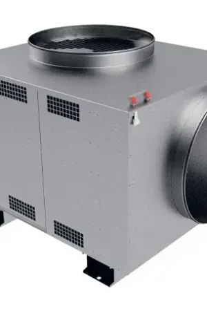 Acheter Direct Caisson C4 Ecowatt régulé, 1000 m3/h, refoul. vert en ligne, iso 25mm, mono 230V