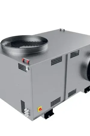 Achat Immédiat Caisson C4 ECOWATT régulé, 4800 m3/h, refoul. vert dble piquage, iso 25 mm, 230V