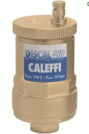 DISCALAIR - Purgeur automatique compatible pour chauffage et ECS 1/2'' F Haute Qualité