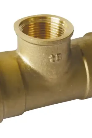 130G - Té réduit laiton à visser 1''1/4 F - 3/4'' F - 1''1/4 F Réduction