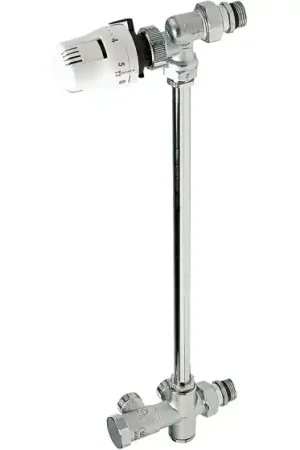 Ensemble monotube, sortie murale, robinet équerre inversé Satisfait Ou Remboursé