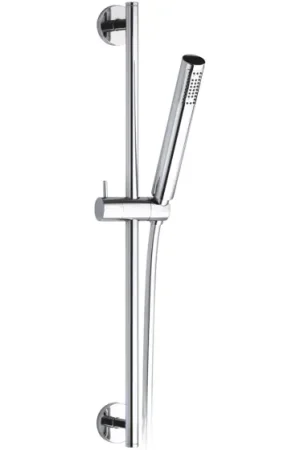 Barre de douche métal avec douchette 1 jet et flexible - AGHE Commande En Gros
