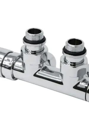 Solde ILHINA - Ensemble robinet équerre chromé modèle gauche - multicouche 16 mm