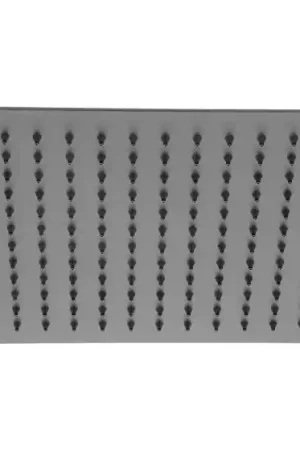 Achetez Aujourd'hui Pomme de douche slim métal noir carrée 200x200 mm