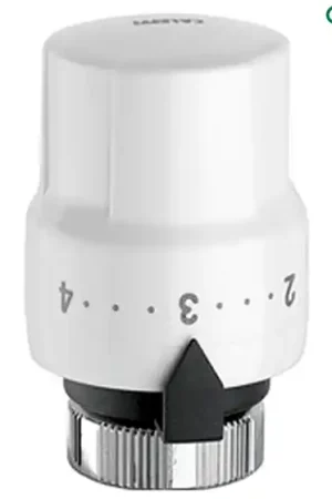 Tête thermostatique blanche pour sèche-serviettes Achat Immédiat