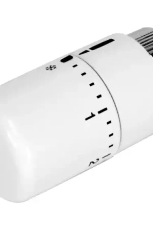 Meilleure Vente ILHINA - Tête thermostatique blanche pour sèche-serviettes
