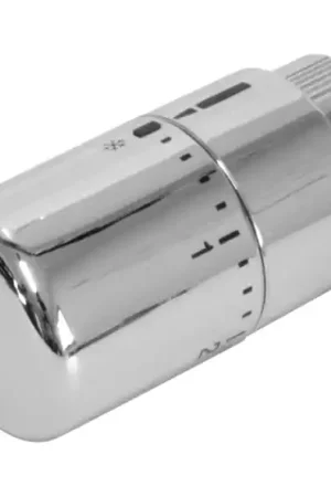 ILHINA - Tête thermostatique chromée pour sèche-serviettes Offre Exclusive