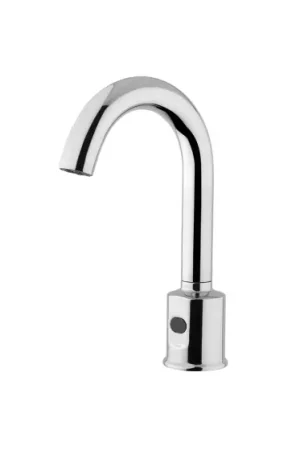 Robinet haut chromé à infrarouge monofluide pour lavabo - VATTEN Offre Du Jour