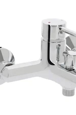 Mitigeur bain-douche chromé NF - VODA Solde