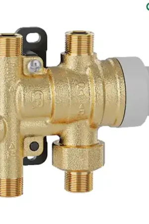 Remise Mitigeur thermostatique laiton montage sous lavabo 3/8'' M