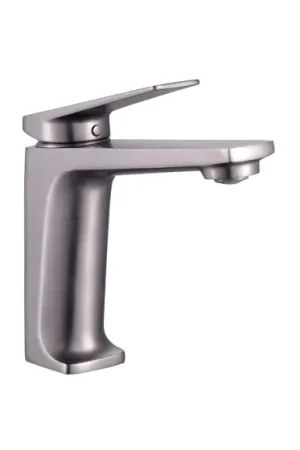 Mitigeur lavabo graphite mat design cubique tendance - AMANZI Livraison Express