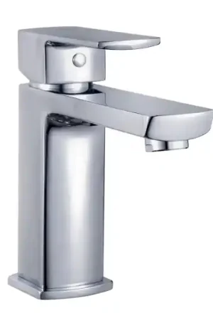 Mitigeur lavabo chromé design cubique - DOUR Offre Limitée