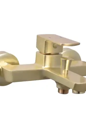 Mitigeur bain-douche laiton design cubique - DOUR Petit Prix