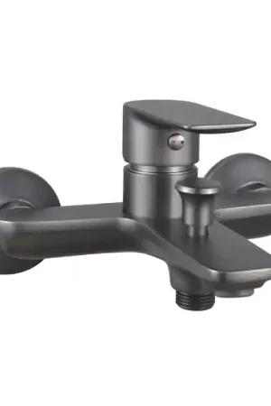 Mitigeur bain-douche graphite mat - JEZIORO Jusqu'à Épuisement Des Stocks