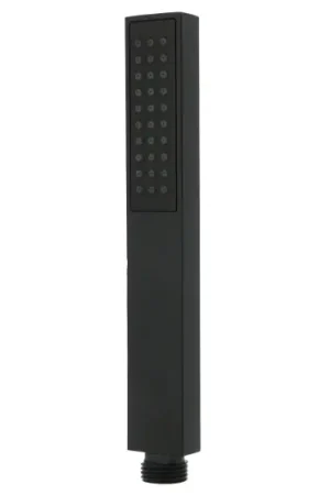 Douchette carrée noire 1 jet en ABS - UDEN Petit Prix