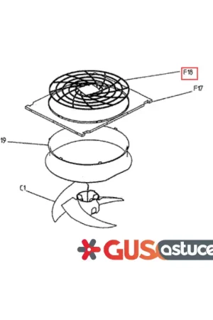 Quantité Limitée Grille ventilation 301076P