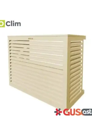 Cache climatiseur Alu Ivoire Clair Acheter Direct