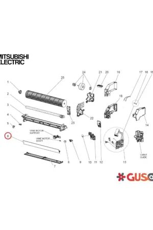 Volet supérieur G2W004017 Prix Cassé