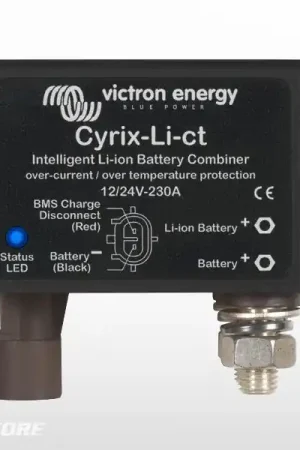 Populaire Coupleur de batterie intelligent Li-ion Cyrix-Li-ct 120A Victron (12 / 24V)