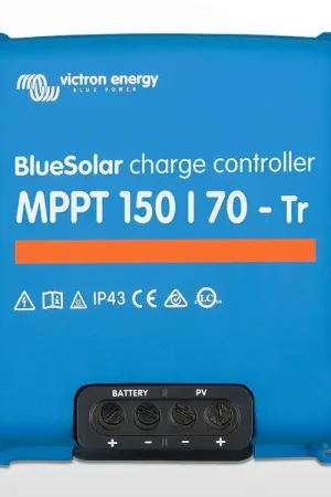 Acheter En Ligne Régulateur MPPT BlueSolar 150/70-Tr (150V) Victron (12 à 48V - 70A)