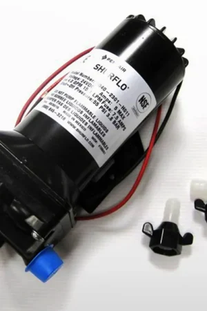Promotion Saisonnière Pompe de surface SHURFLO Premium 5040 2301 H011 (24V - 15,1L/mn)