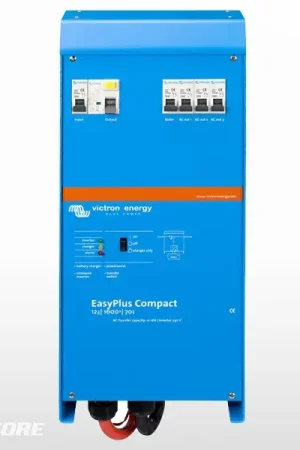 Onduleur/Chargeur EasyPlus Compact 12/1600/70-16 230V VE.Bus (12V / 1600VA) Pas Cher