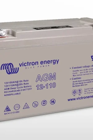 Dernier Modèle Batterie AGM à décharge lente Victron 12V / 110Ah (1.32kWh)