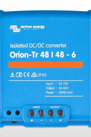 Convertisseur CC isolé Orion-Tr 48/48-6 (280W) Victron (48V / 48V - 6A) Paiement Sécurisé