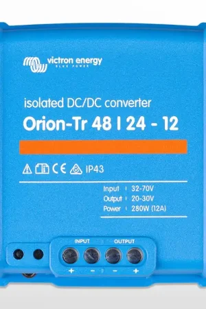 Convertisseur CC isolé Orion-Tr 48/24-12 (280W) Victron (48V / 24V - 12A) Offre Du Jour