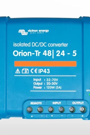 Convertisseur CC isolé Orion-Tr 48/24-5 (120W) Victron (48V / 24V - 5A) Expédié Aujourd'hui