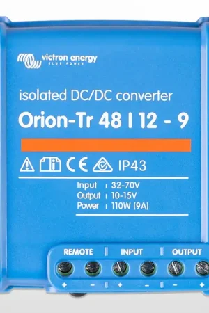 Convertisseur CC isolé Orion-Tr 48/12-9 (110W) Victron (48V / 12V - 9A) Achat Immédiat
