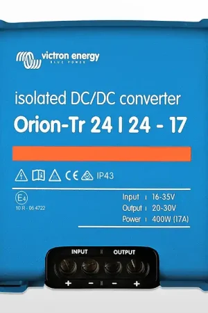 Convertisseur CC isolé Orion-Tr 24/24-17 (400W) Victron (24V / 24V - 17A) Livraison Express